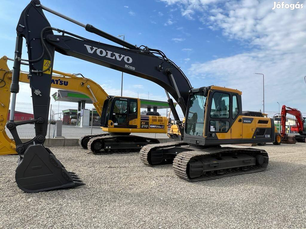 Volvo EC210D kotró [165 LE, 21 tonna] Új - videóval, szállítással